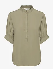 Soft Rebels - SRMatilda 2/4 Blouse - blouses korte mouwen - deep lichen green - 0