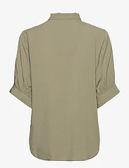 Soft Rebels - SRMatilda 2/4 Blouse - short-sleeved blouses - deep lichen green - 1