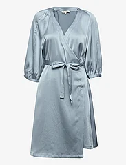 Soft Rebels - SRHarlow Wrap Dress - wrap dresses - ashley blue - 0