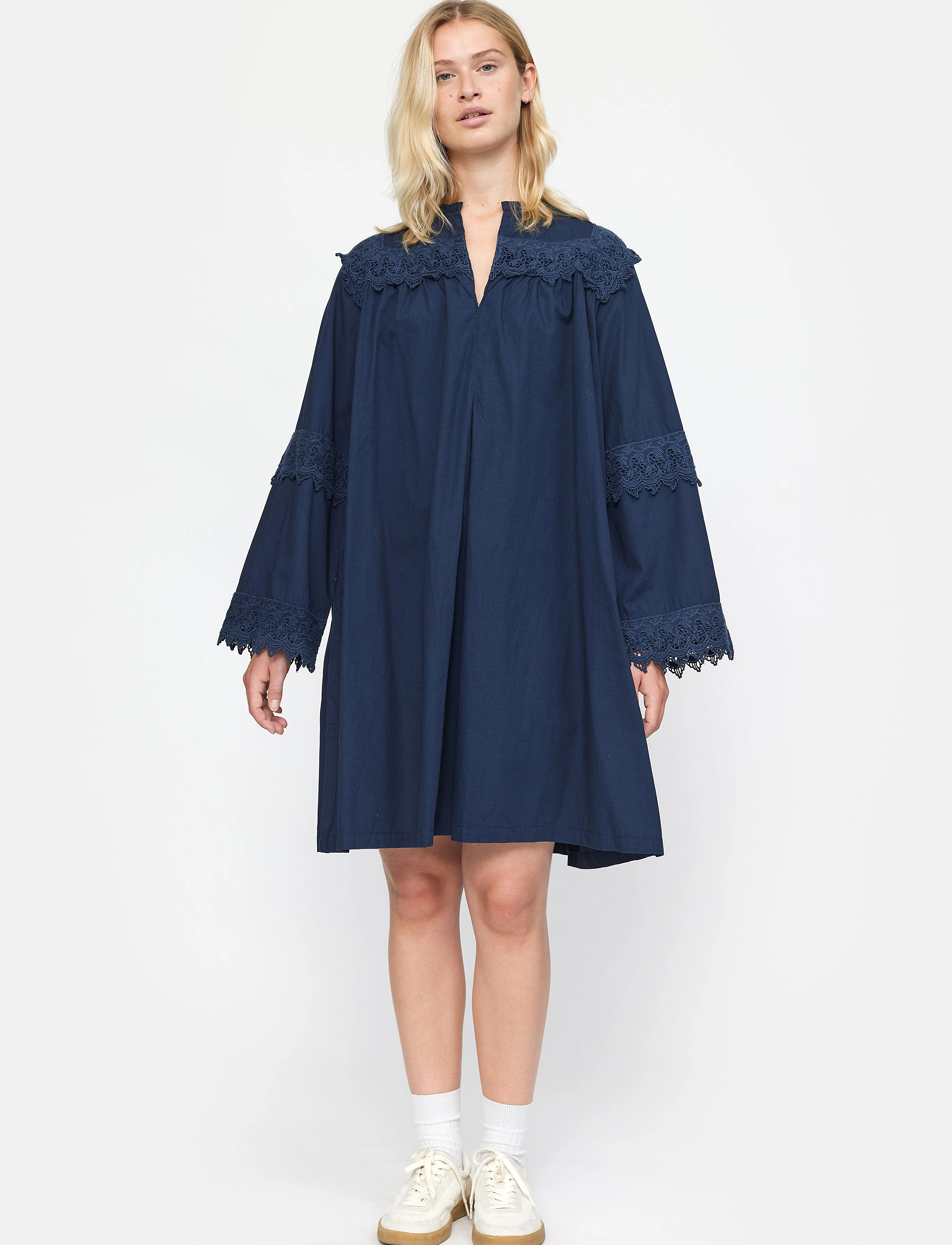 Soft Rebels SRHallie Dress GOTS - Suvekleidid - TOTAL ECLIPSE / blue