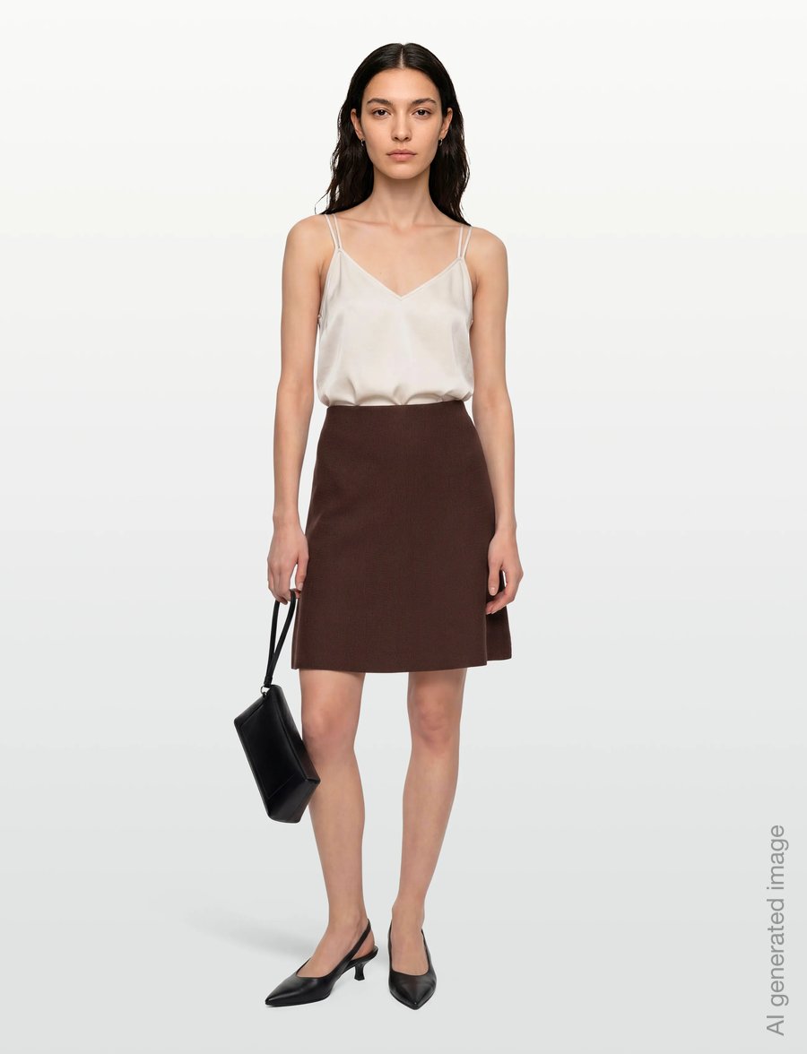 Soft Rebels - SRHenrietta Short Skirt - kurze röcke - coffee bean - 0