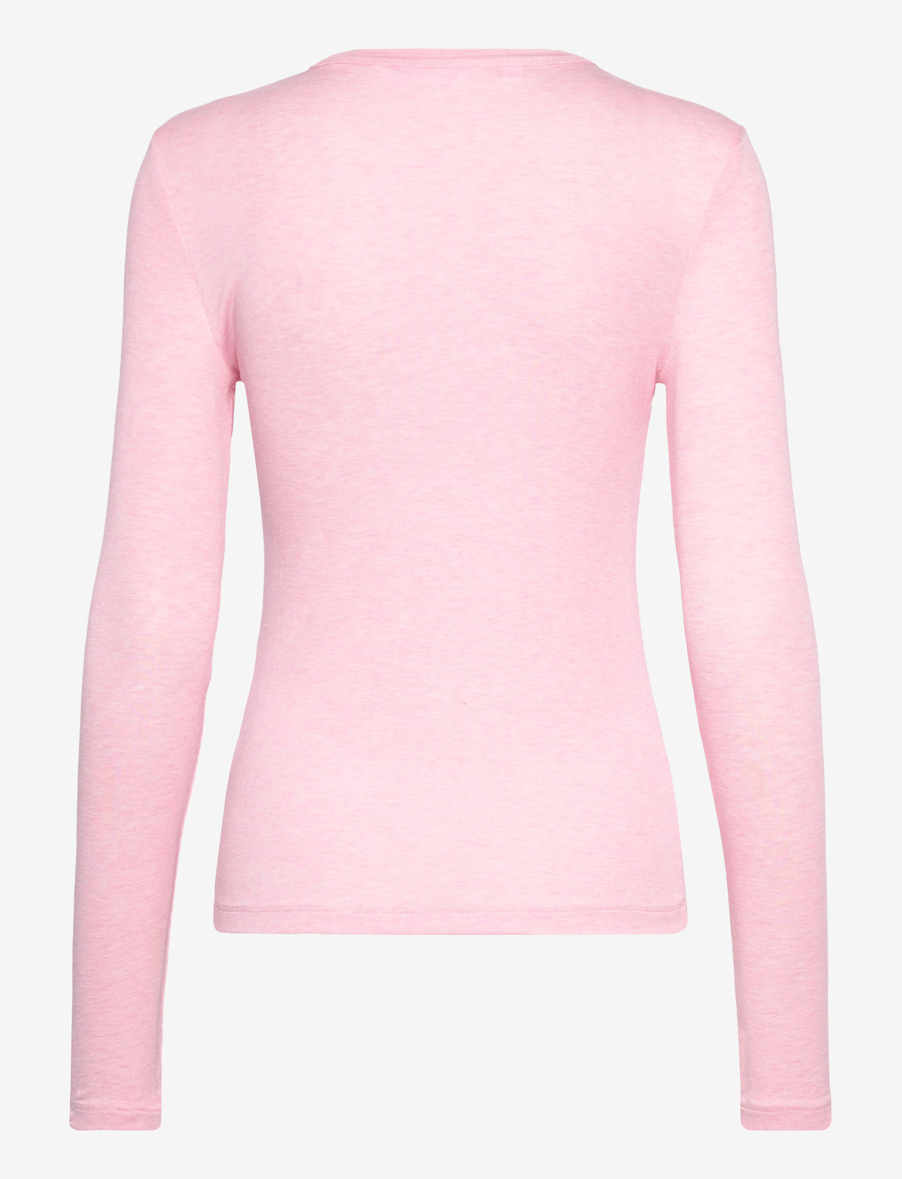 Soft Rebels - SRRoman O-neck - long-sleeved tops - 261 roseate spoonbill melange - 1