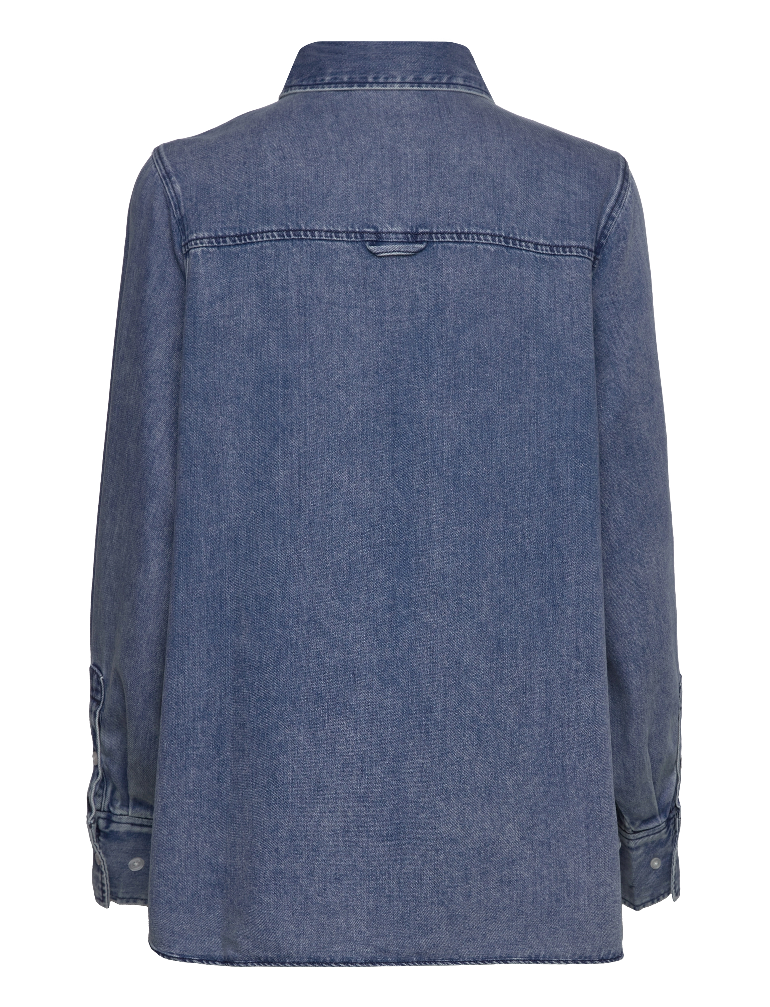 Soft Rebels - SRKeira Shirt - džinsa krekli - dark blue denim - 2
