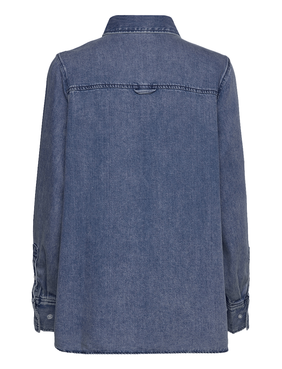 Soft Rebels - SRKeira Shirt - jeanshemden - dark blue denim - 2