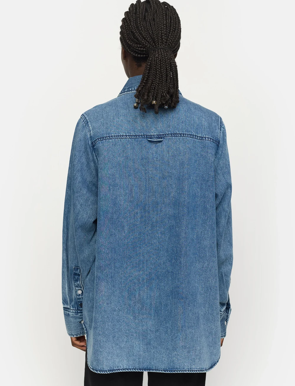 Soft Rebels - SRKeira Shirt - denim shirts - dark blue denim - 3