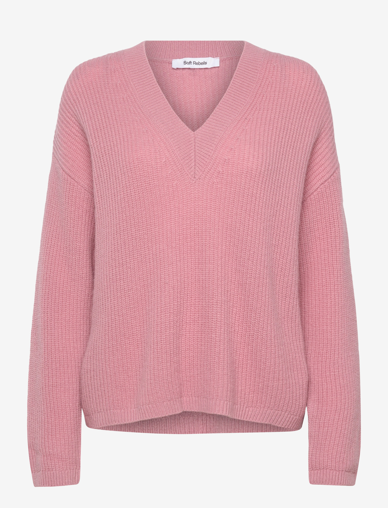 Soft Rebels - SRWest V-neck Knit - pullover - zephyr melange - 0