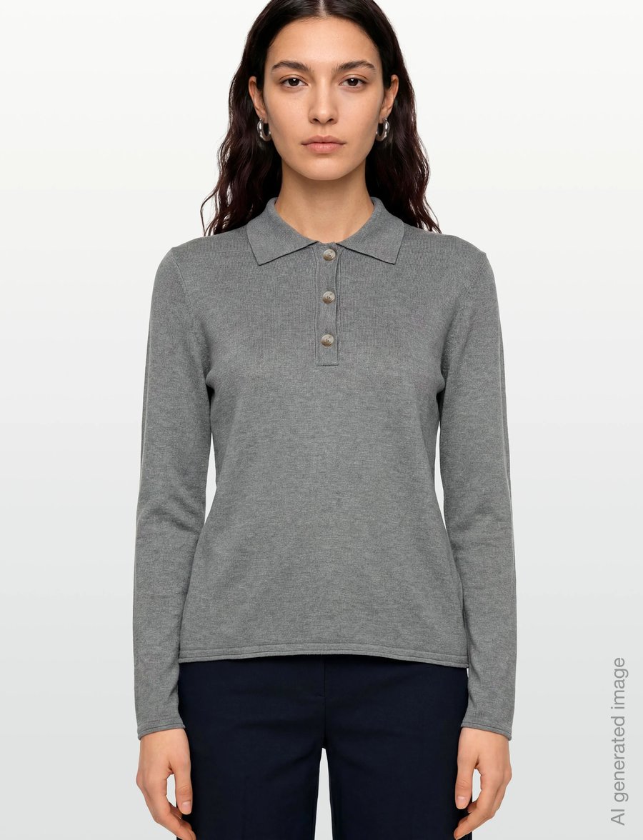 Soft Rebels - SRNori Knit - striktrøjer - medium grey melange - 3