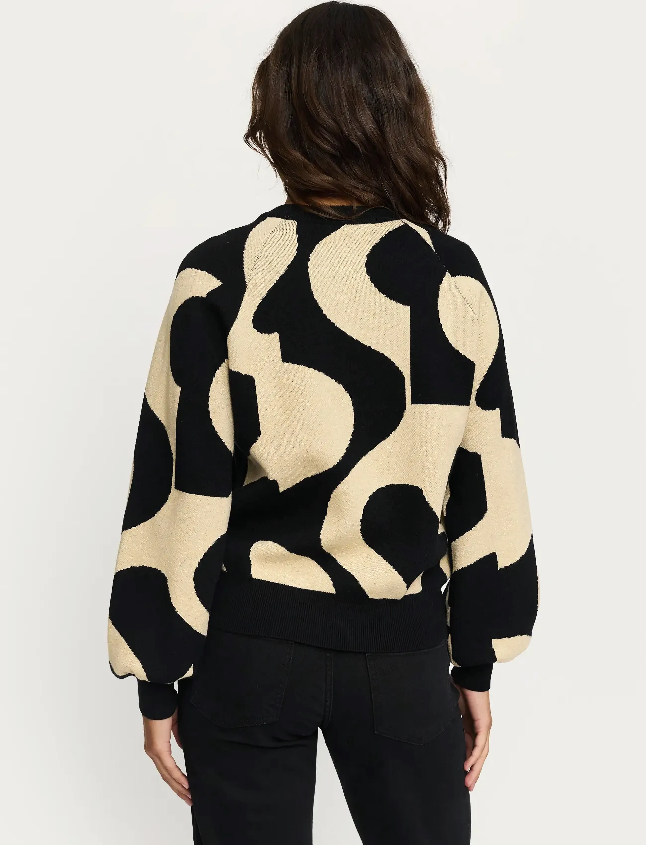 Soft Rebels - SRSima Scape Knit - pullover - black - 2