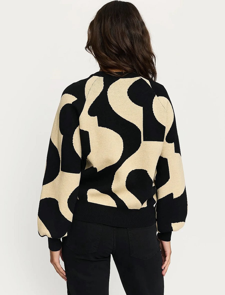 Soft Rebels - SRSima Scape Knit - pullover - black - 2