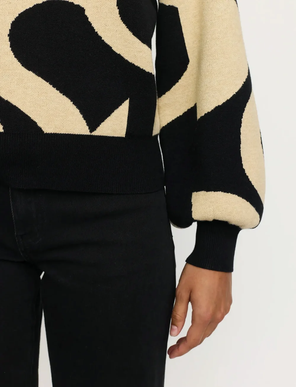 Soft Rebels - SRSima Scape Knit - sviitrid - black - 4