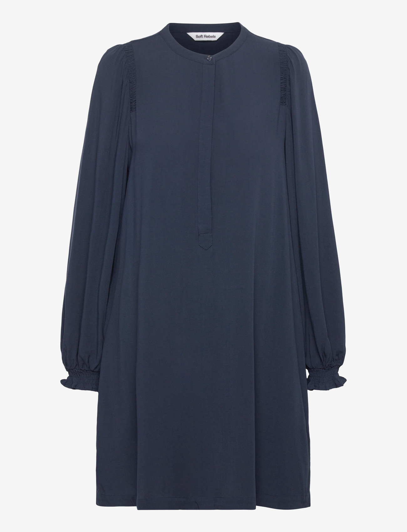 Soft Rebels - SRAnne Mayson Dress - midi kjoler - total eclipse - 0
