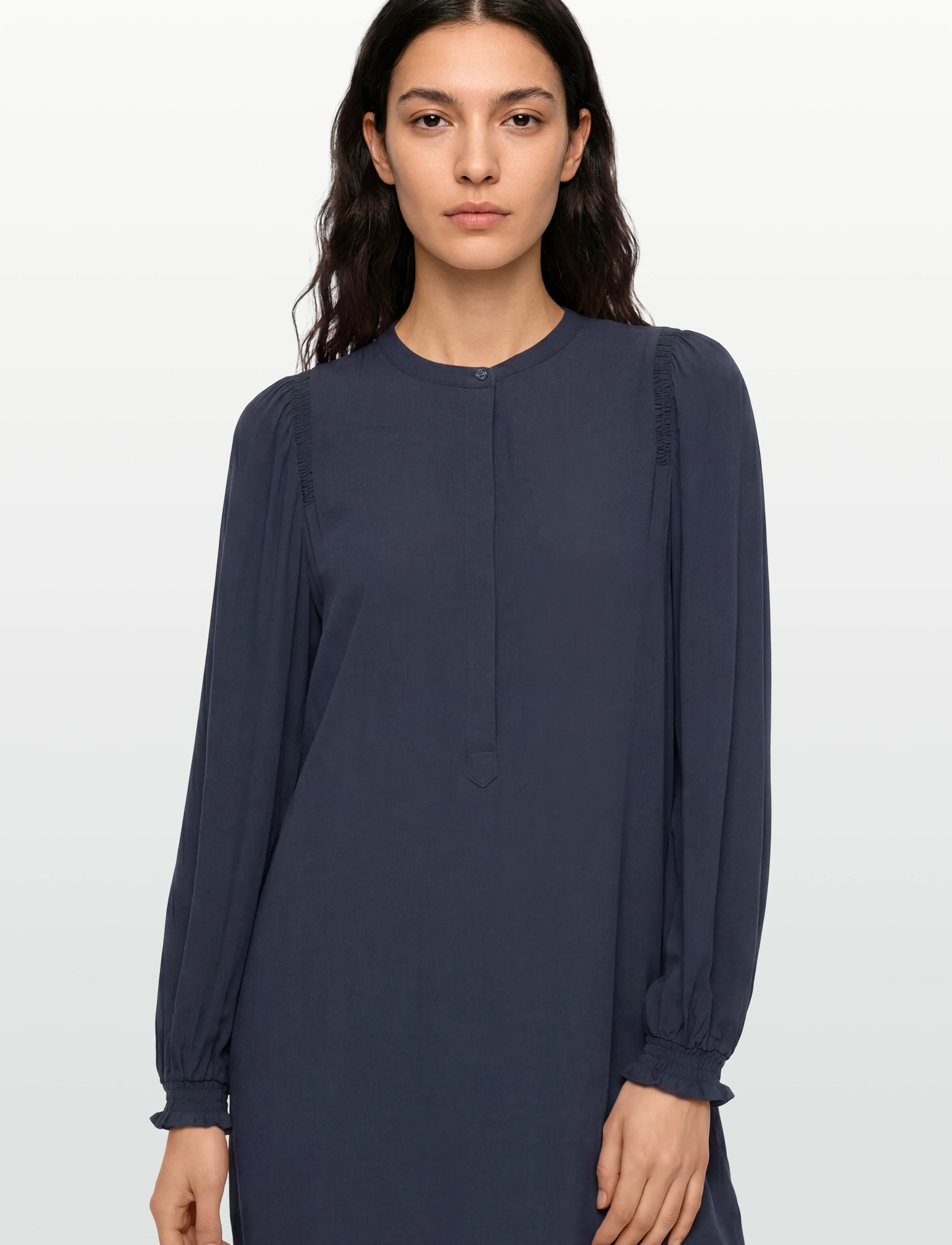 Soft Rebels - SRAnne Mayson Dress - midi dresses - total eclipse - 3