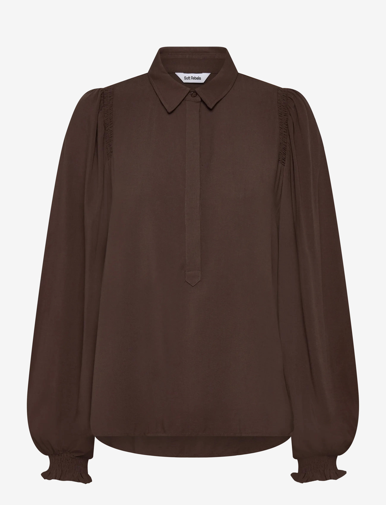 Soft Rebels - SRAnne Mayson Shirt - coffee quartz - 1