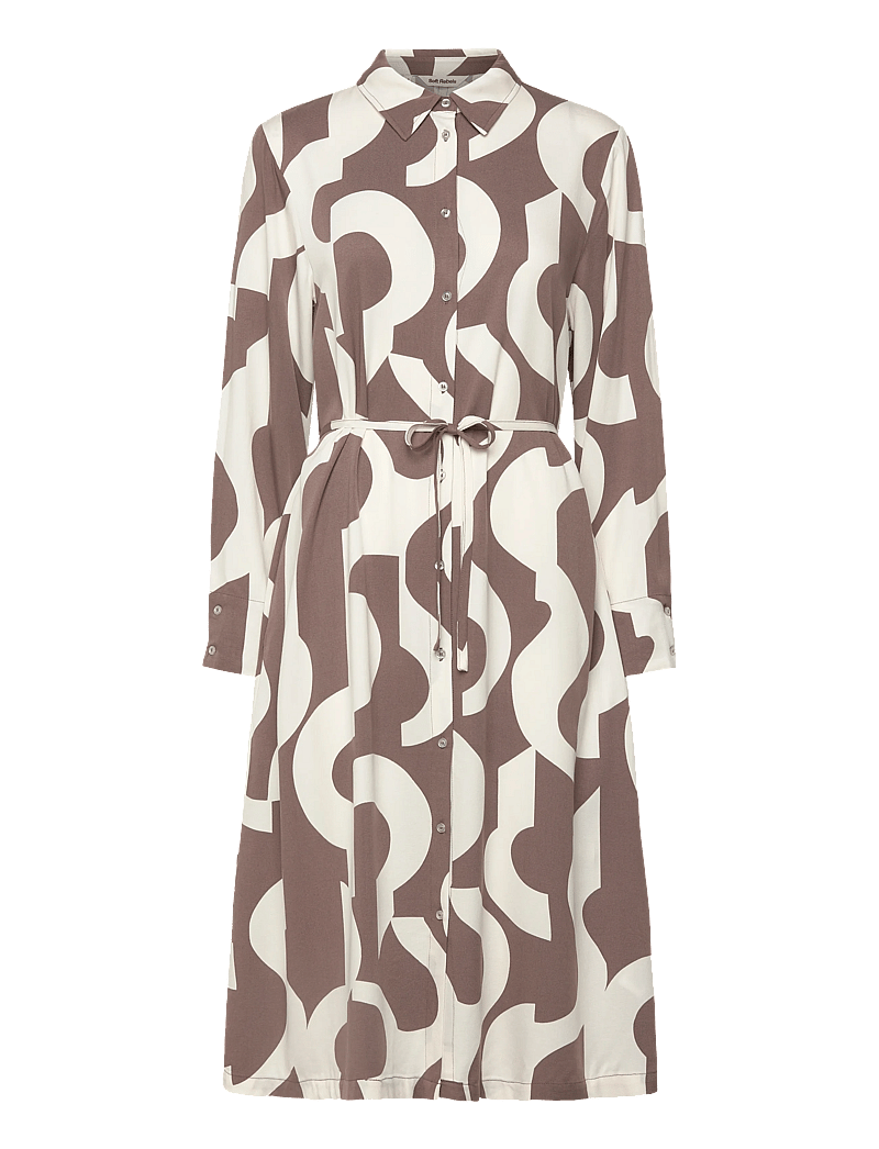 Soft Rebels - SRFiona Dress - hemdkleider - earthy artscape - 0