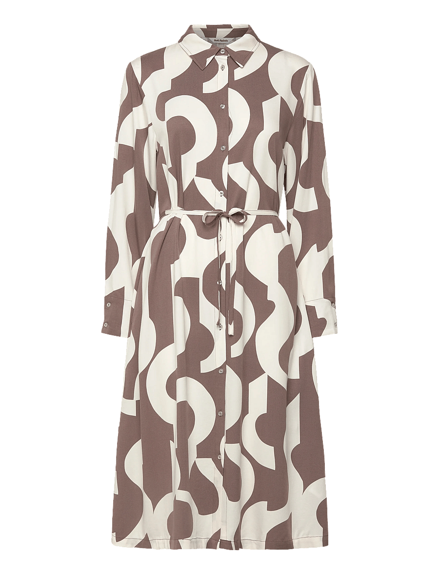 Soft Rebels - SRFiona Dress - robes chemises - earthy artscape - 0