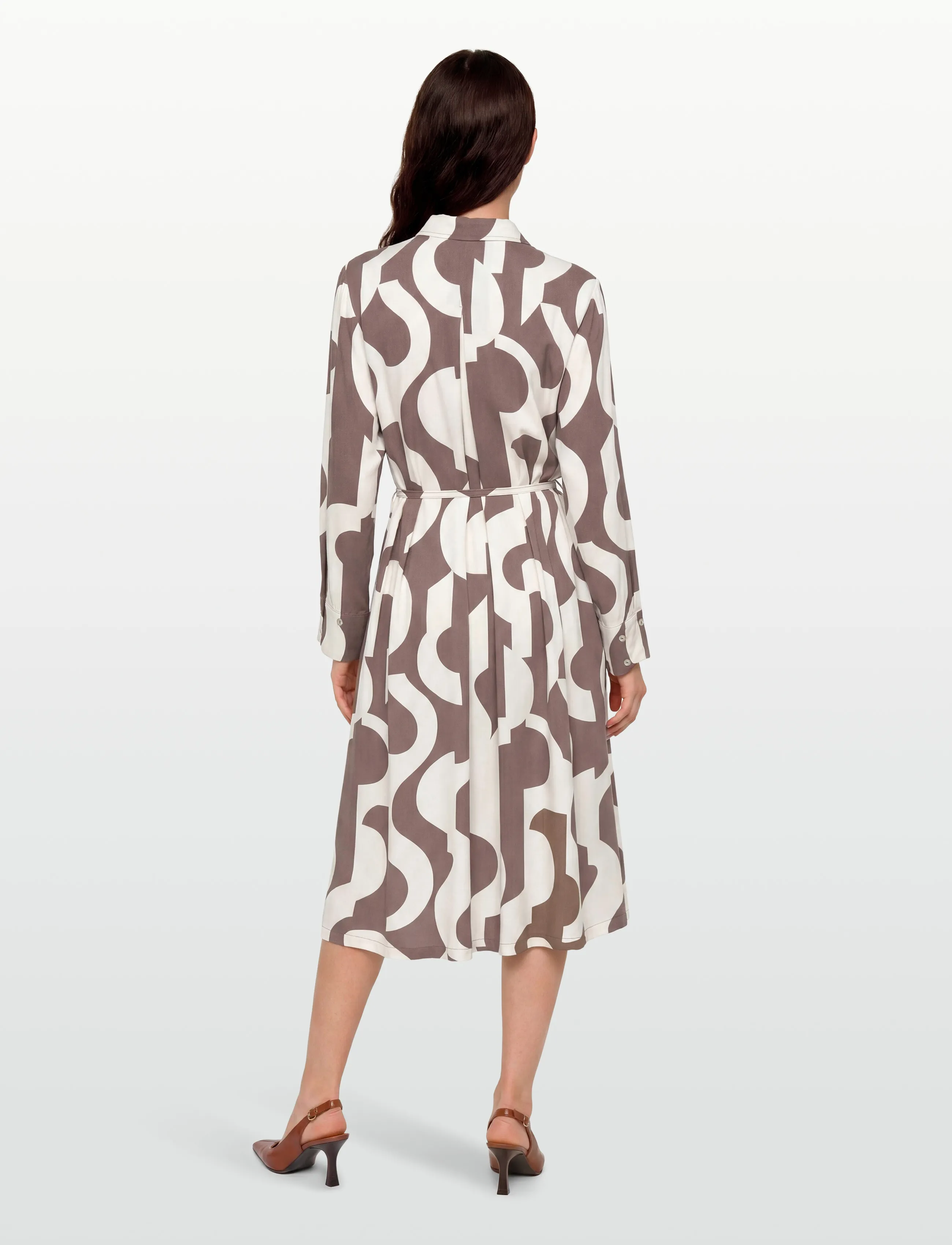 Soft Rebels - SRFiona Dress - skjortekjoler - earthy artscape - 4