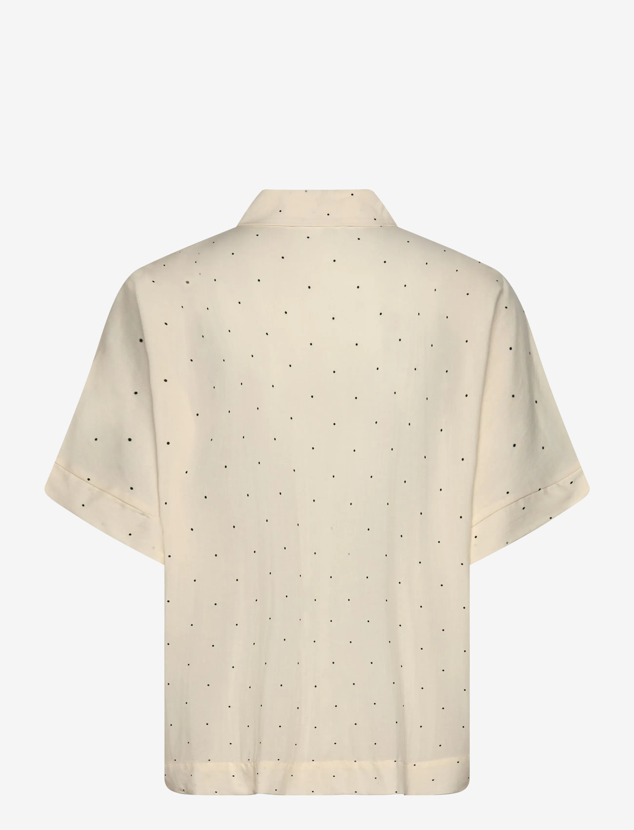 Soft Rebels - SRMargot Freedom Dot SS Shirt - kortärmade skjortor - arctic wolf - 2