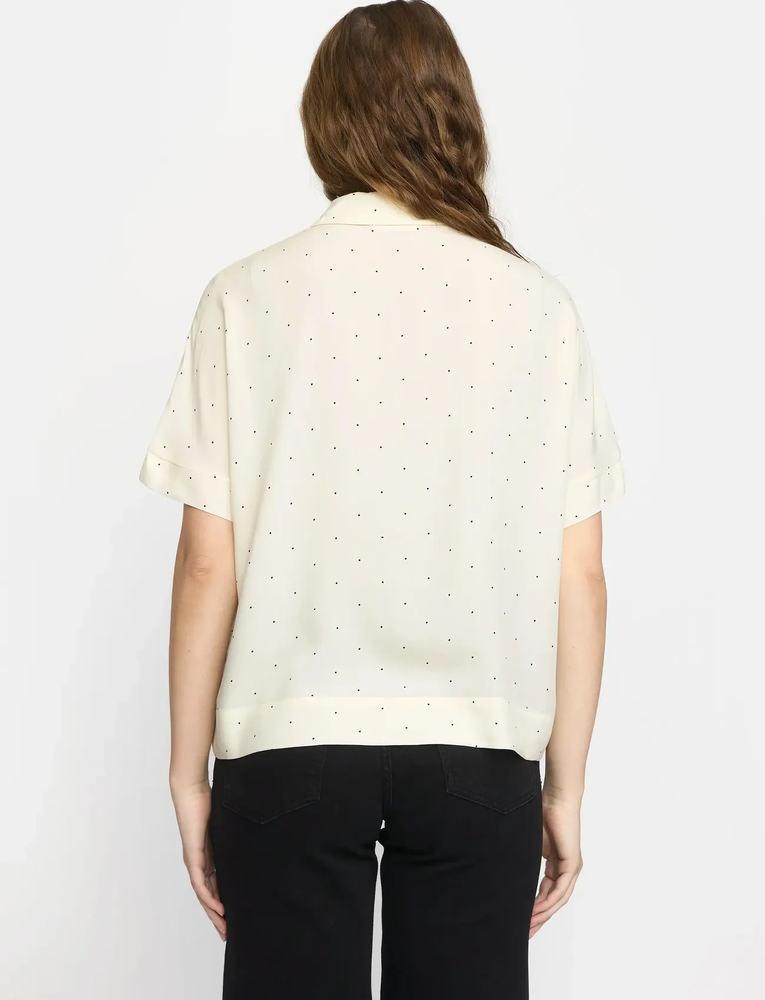 Soft Rebels - SRMargot Freedom Dot SS Shirt - kurzärmlige hemden - arctic wolf - 3
