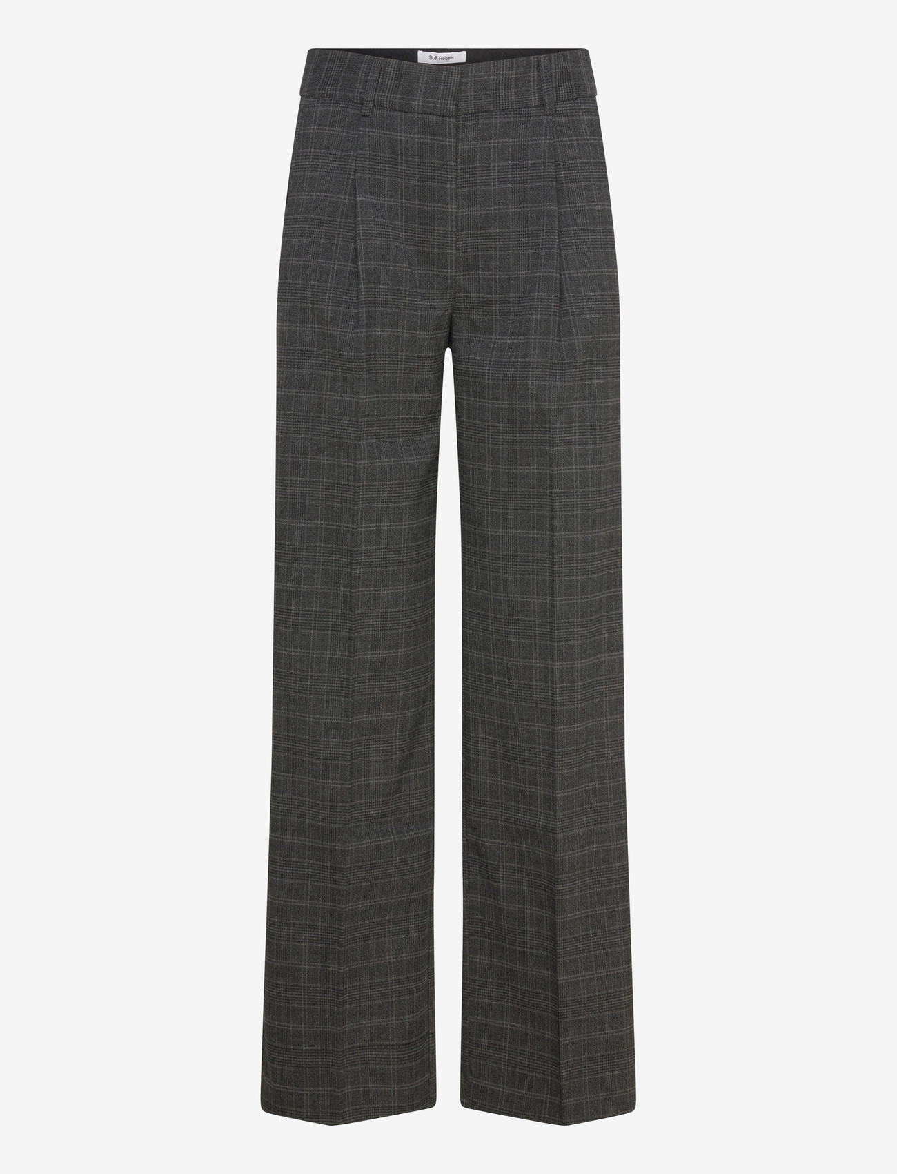 Soft Rebels - SRTrinnie Vilja Loose Pant - wide leg trousers - phantom - 0