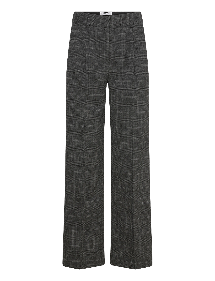 Soft Rebels - SRTrinnie Vilja Loose Pant - hosen mit weitem bein - phantom - 1
