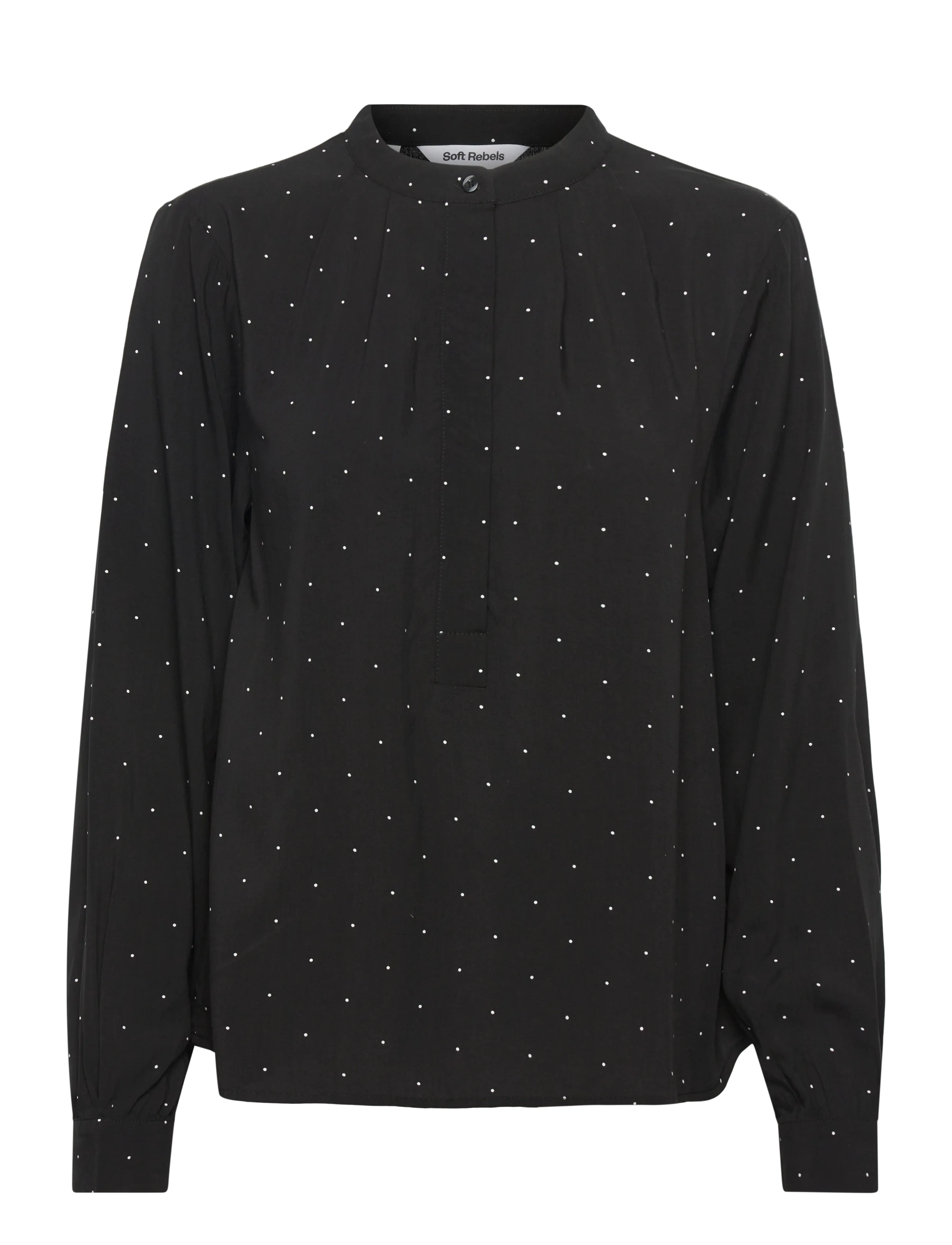 Soft Rebels SRMargot Freedom Blouse - Blouses & Shirts - BLACK / black