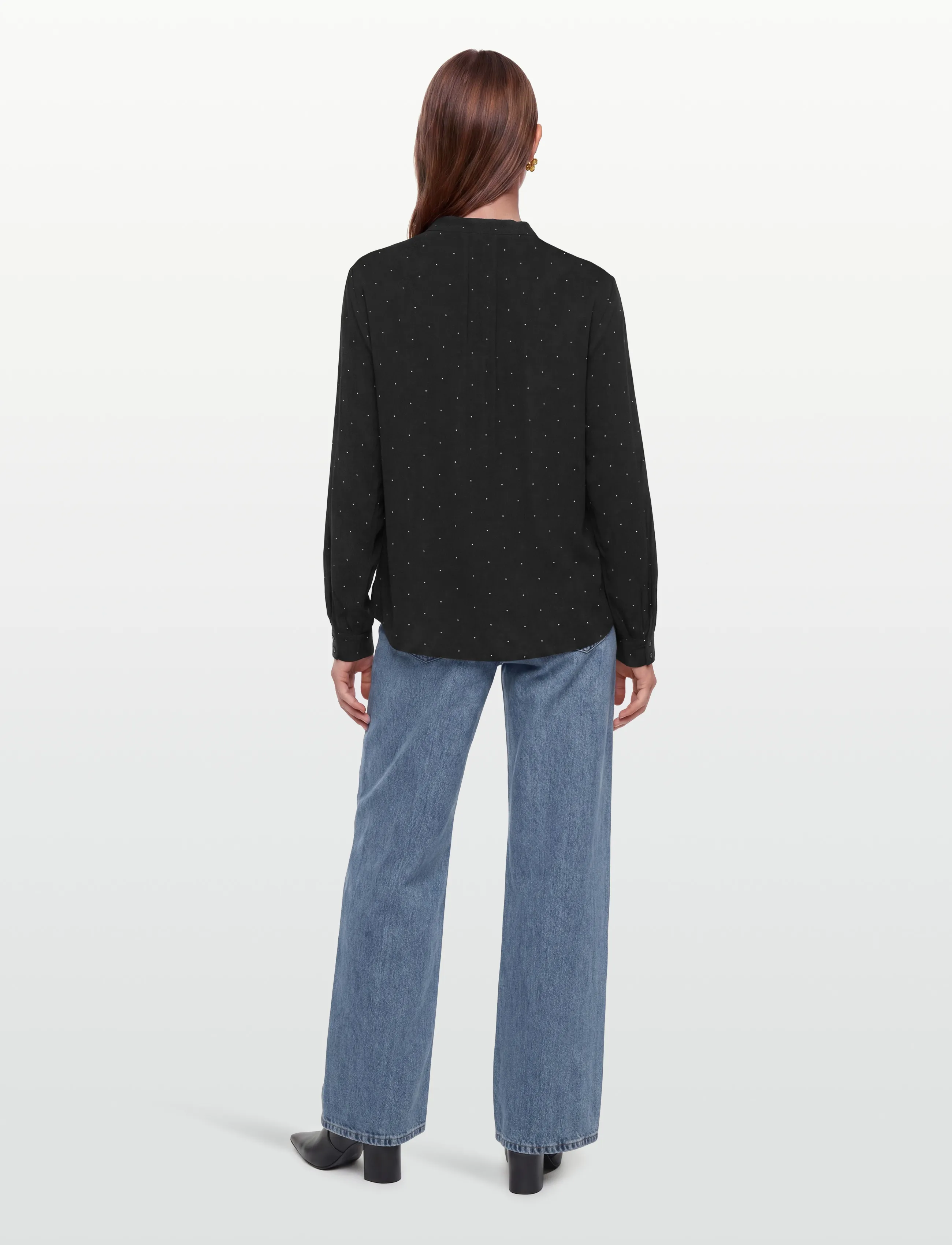 Soft Rebels - SRMargot Freedom Blouse - langærmede skjorter - black - 4