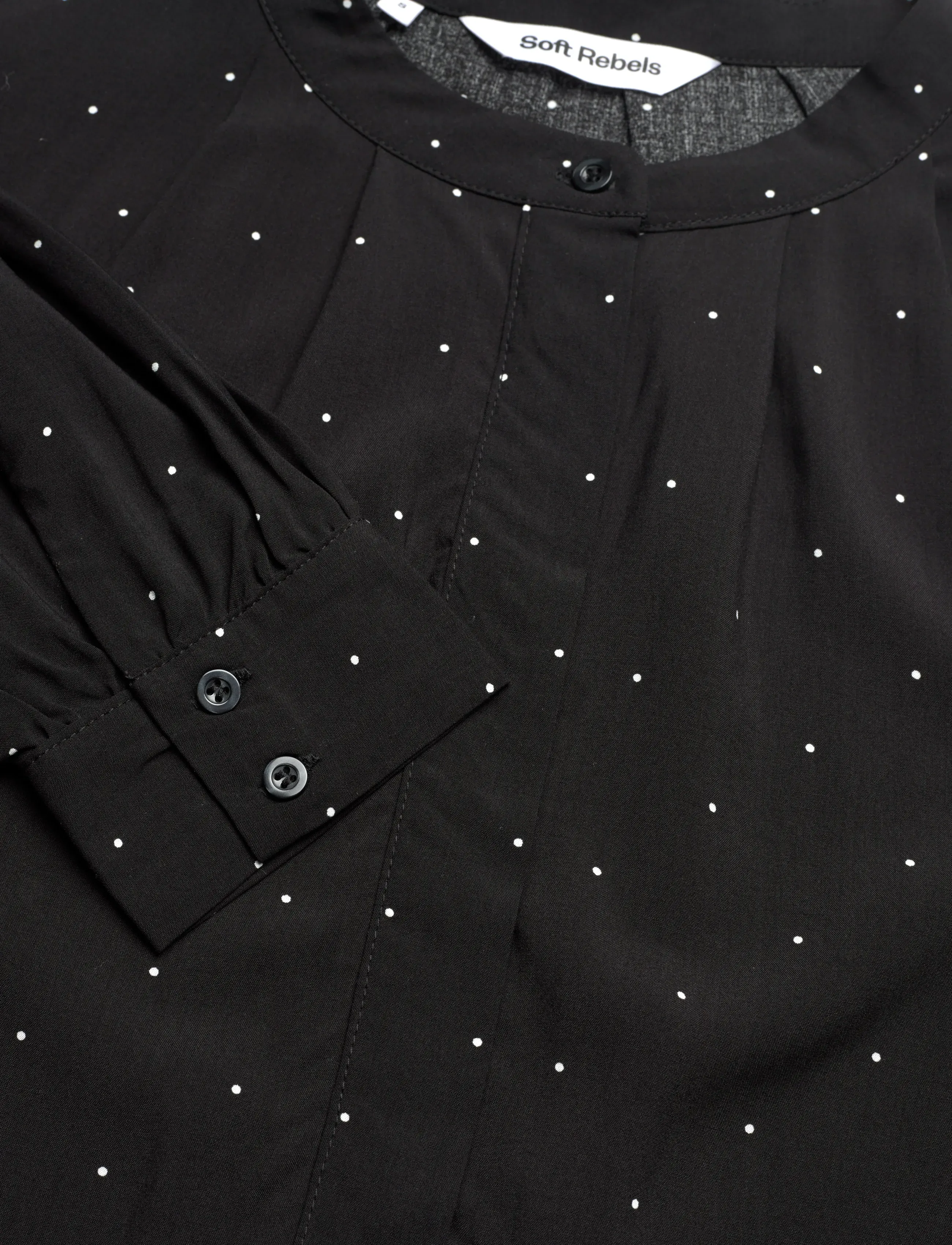 Soft Rebels - SRMargot Freedom Blouse - langærmede bluser - black - 2
