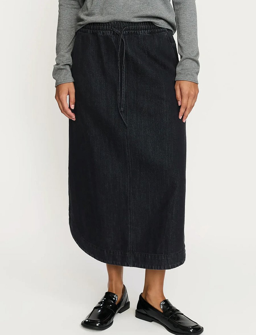 Soft Rebels - SRKeira Skirt - midi skirts - washed phantom - 0