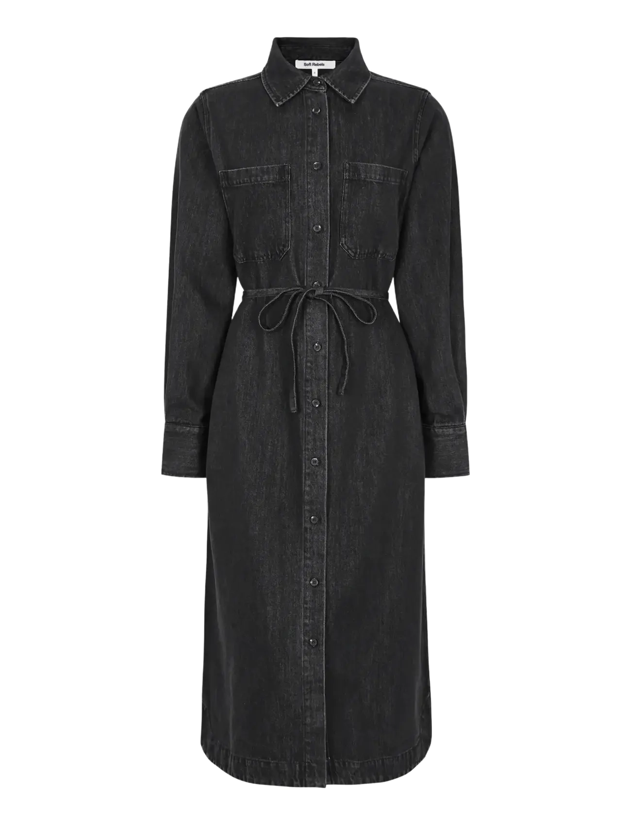 SOFT REBELS Srkeira Kleid Grau - XL - Damen