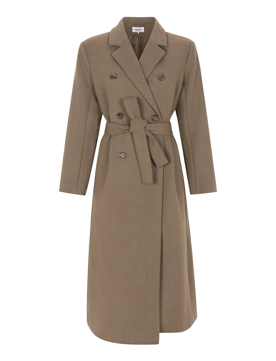 Soft Rebels - SRLilah Coat - winterjacken - 370 silver mink - 1