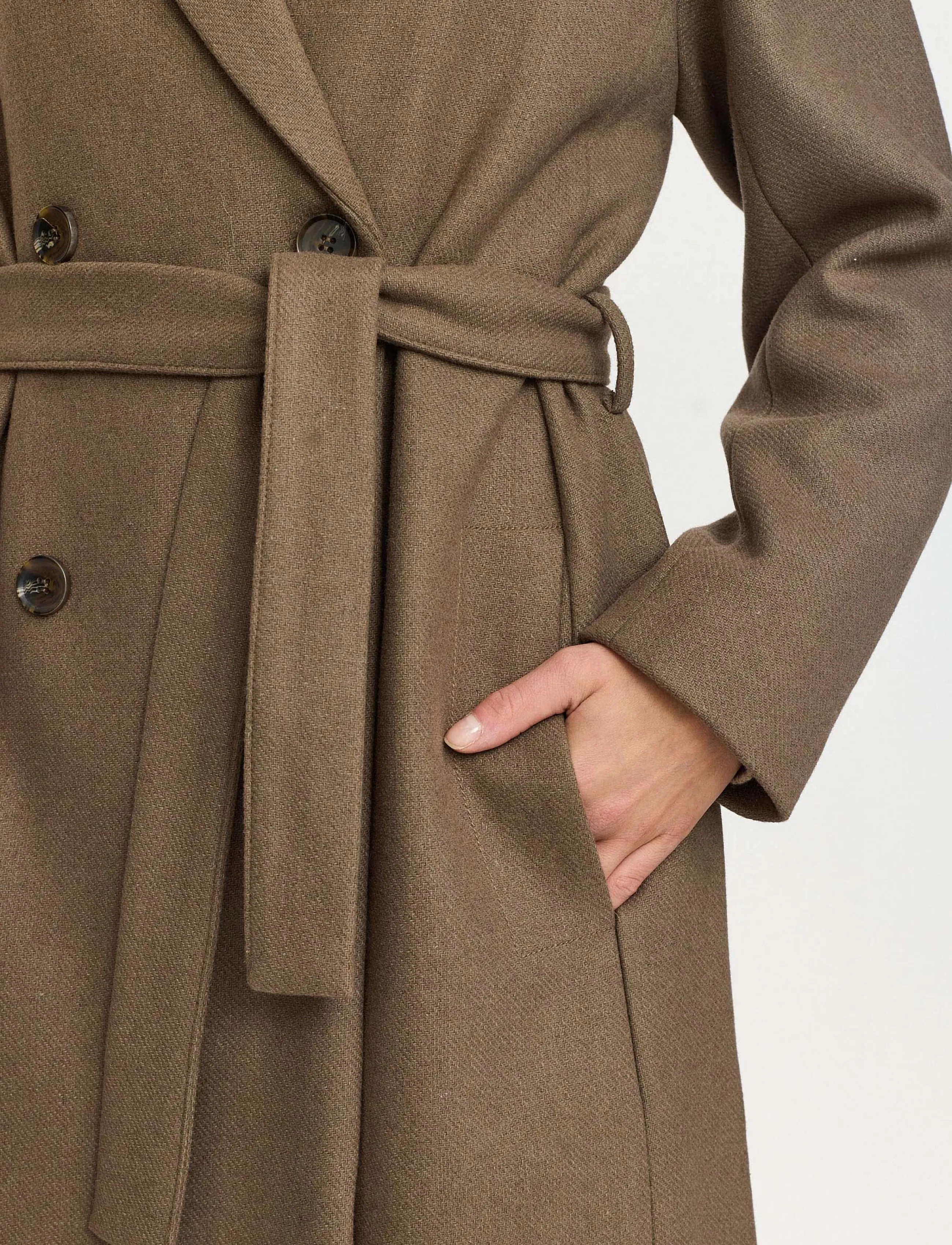 Soft Rebels - SRLilah Coat - winterjacken - 370 silver mink - 4