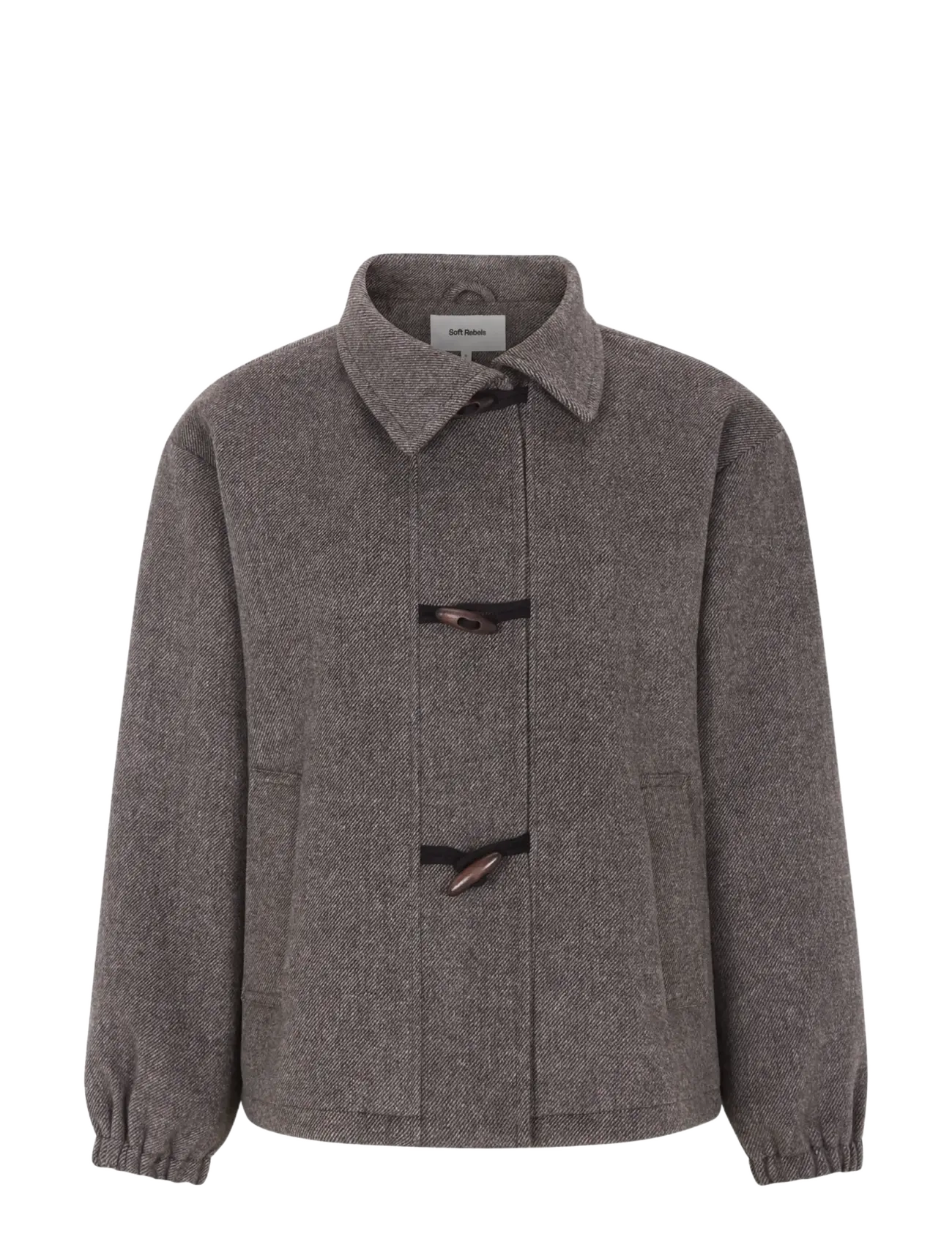 Soft Rebels - SRBlake Jacket - uldjakker - 001 black - 1
