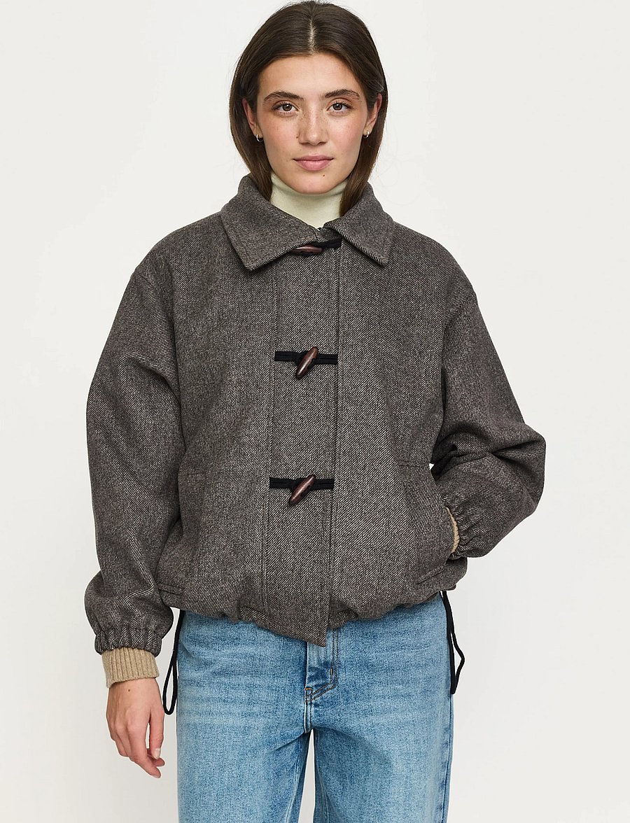 Soft Rebels - SRBlake Jacket - uldjakker - 001 black - 0