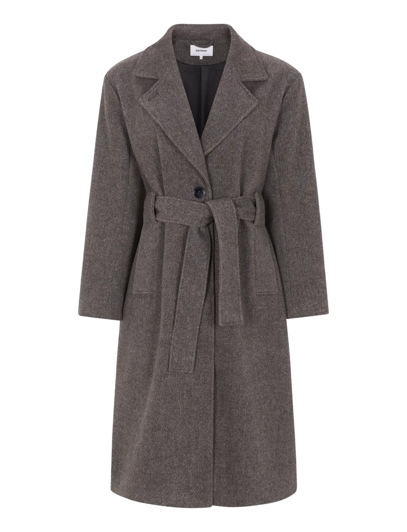Soft Rebels - SRBlake Coat - talvejoped - 001 black - 1