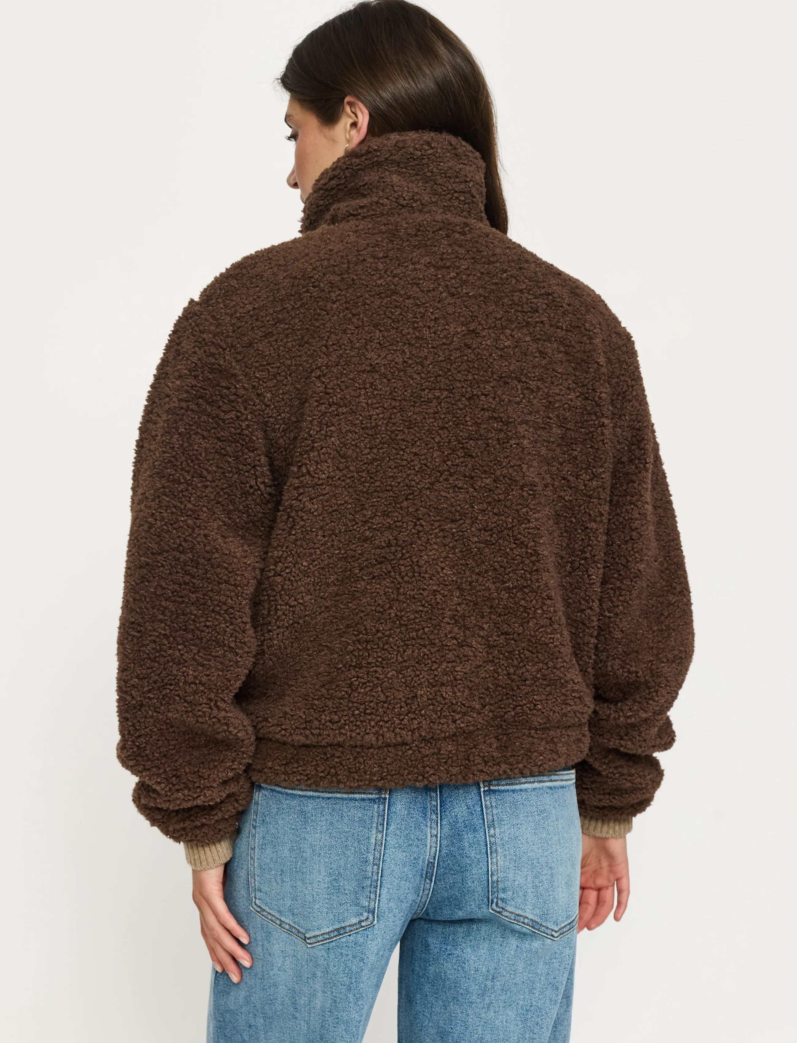 Soft Rebels - SRAitana Jacket - kunstkarusnahk - 368 canteen - 3
