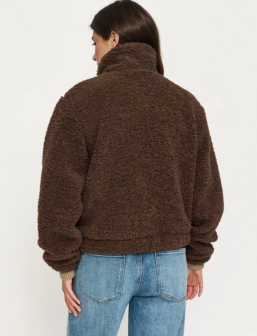 Soft Rebels - SRAitana Jacket - kunstpelz - 368 canteen - 3