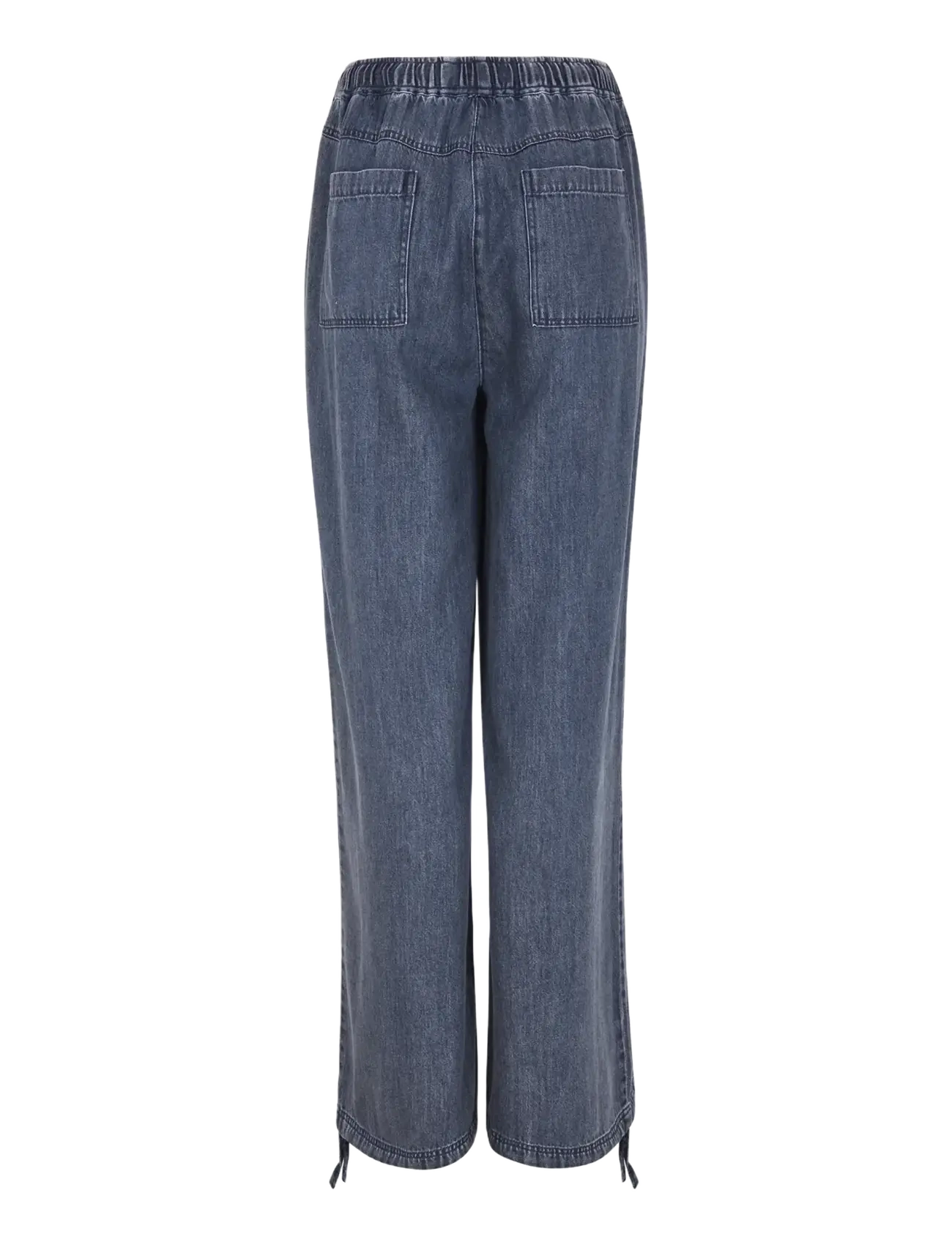 Soft Rebels - SRKeira Drawstring Pant - dark blue denim - 2