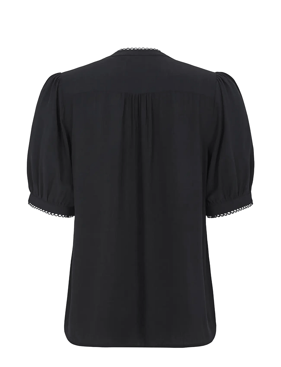 Soft Rebels - SRLima Shirt - kurzärmelige blusen - 001 black - 2