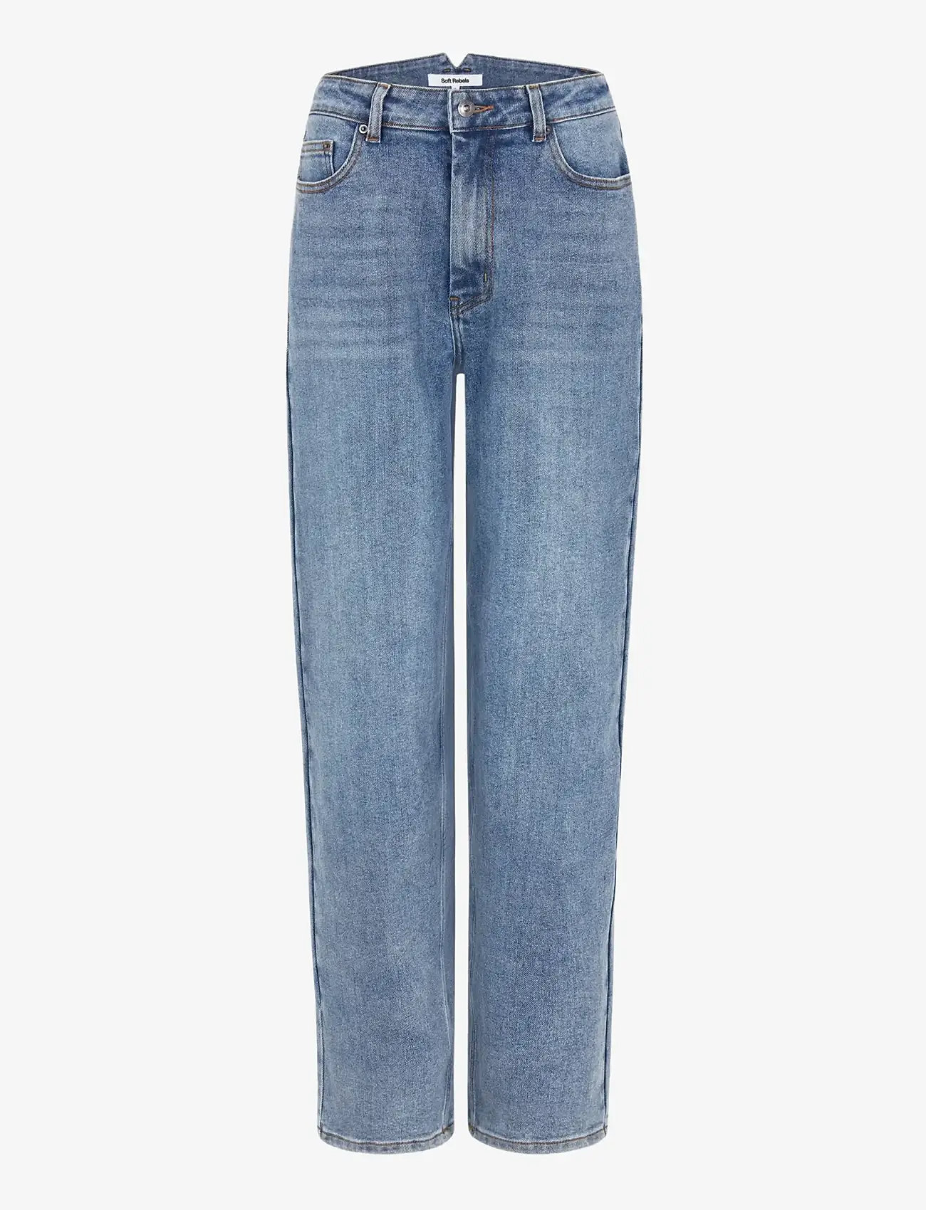 Soft Rebels - SRCaja Jeans - barrel jeans - light denim blue - 1