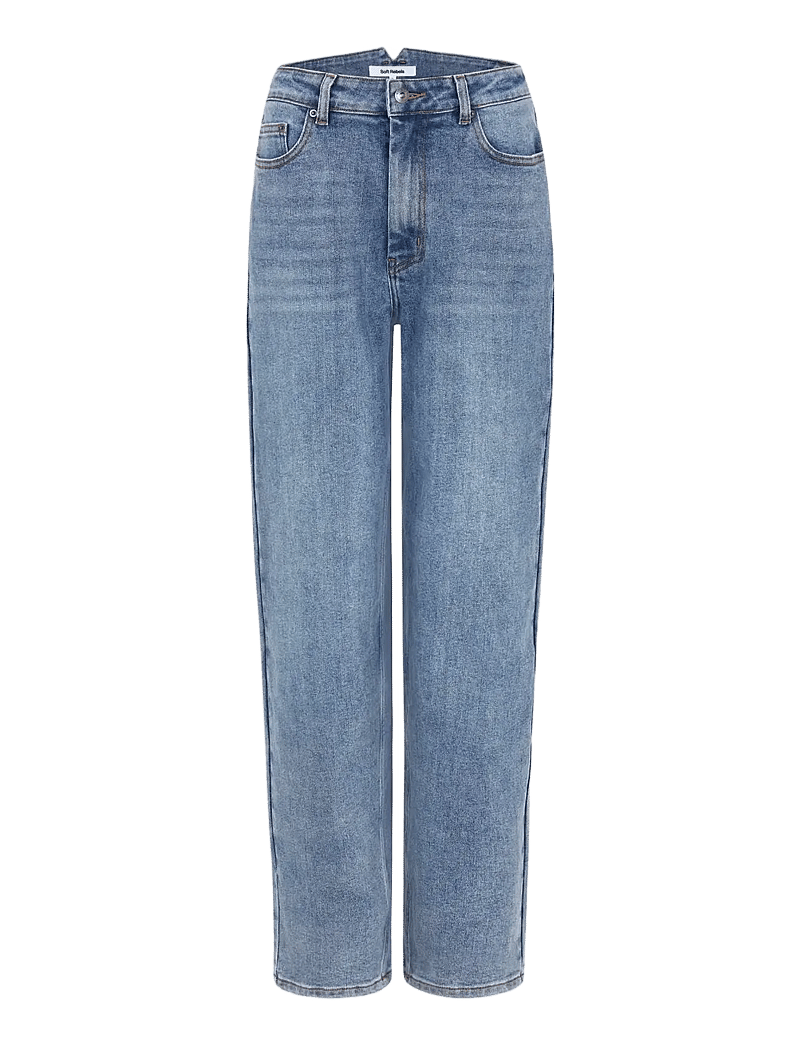 Soft Rebels - SRCaja Jeans - barrel jeans - light denim blue - 1