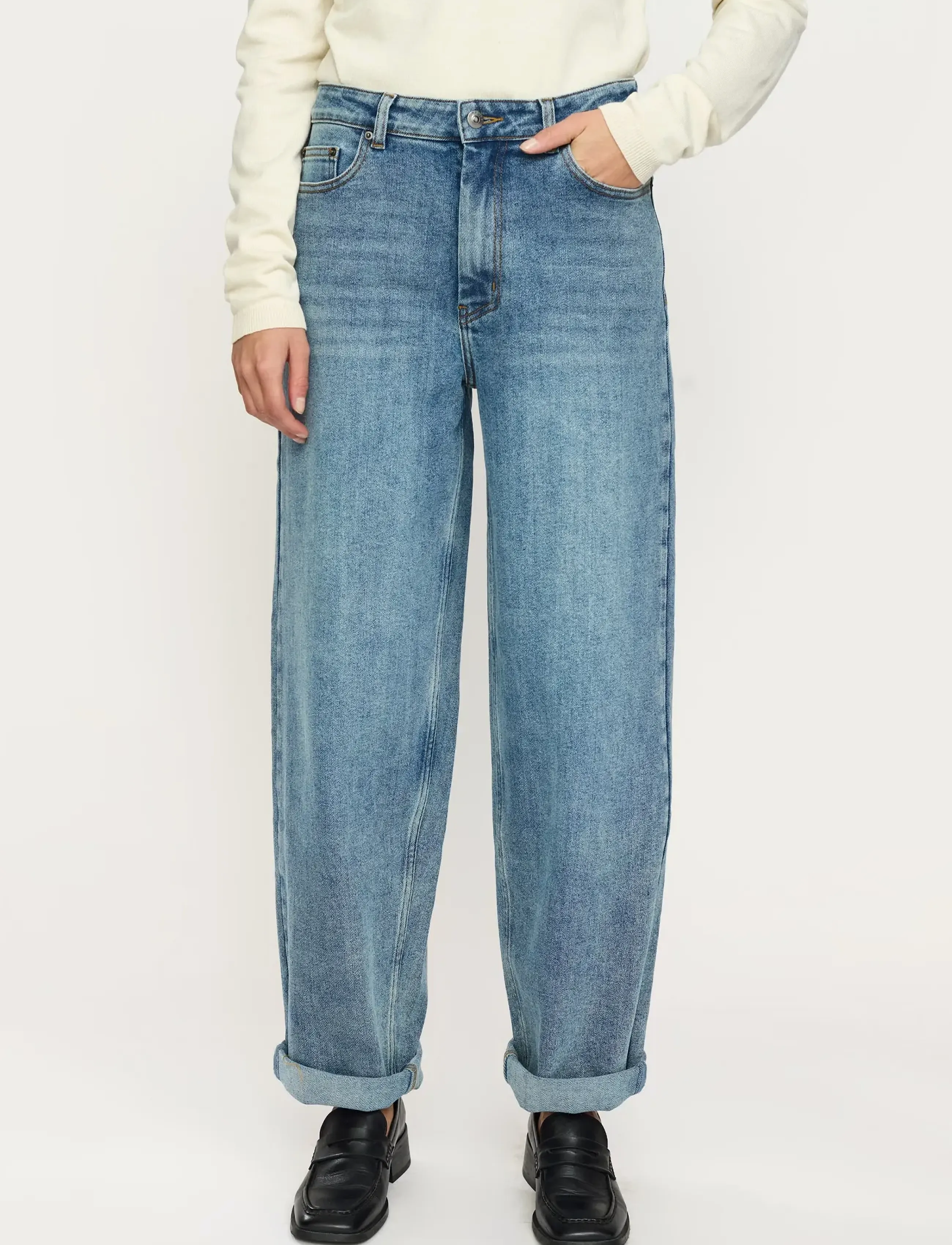 Soft Rebels SRCaja Jeans - Jeans - LIGHT DENIM BLUE / blue
