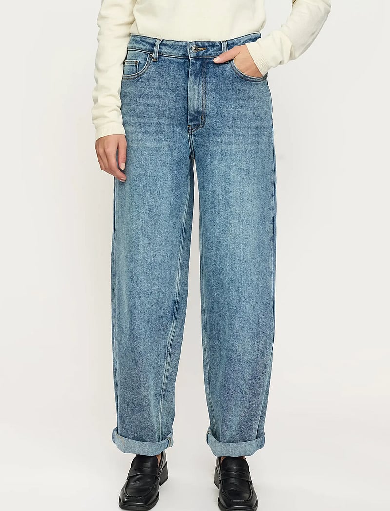 Soft Rebels - SRCaja Jeans - barrel jeans - light denim blue - 0