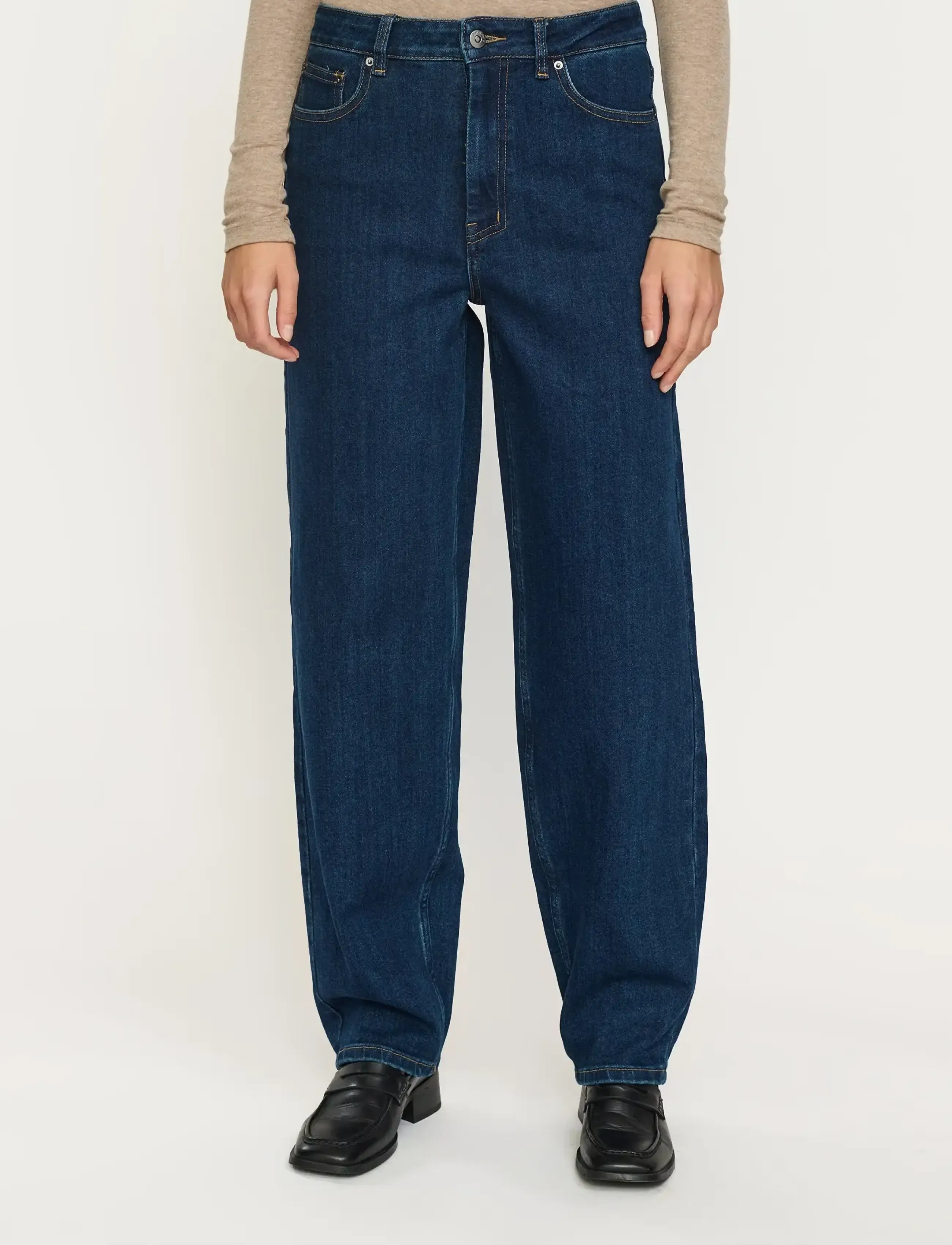 Soft Rebels Srcaja Jeans, XS, Blau - Barrel Frauen