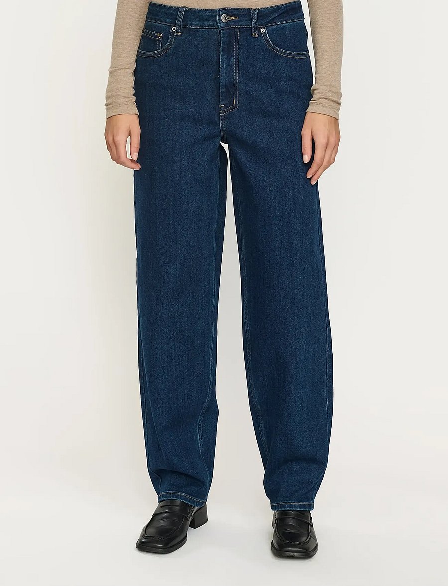Soft Rebels - SRCaja Jeans - barrel jeans - dark denim blue - 0