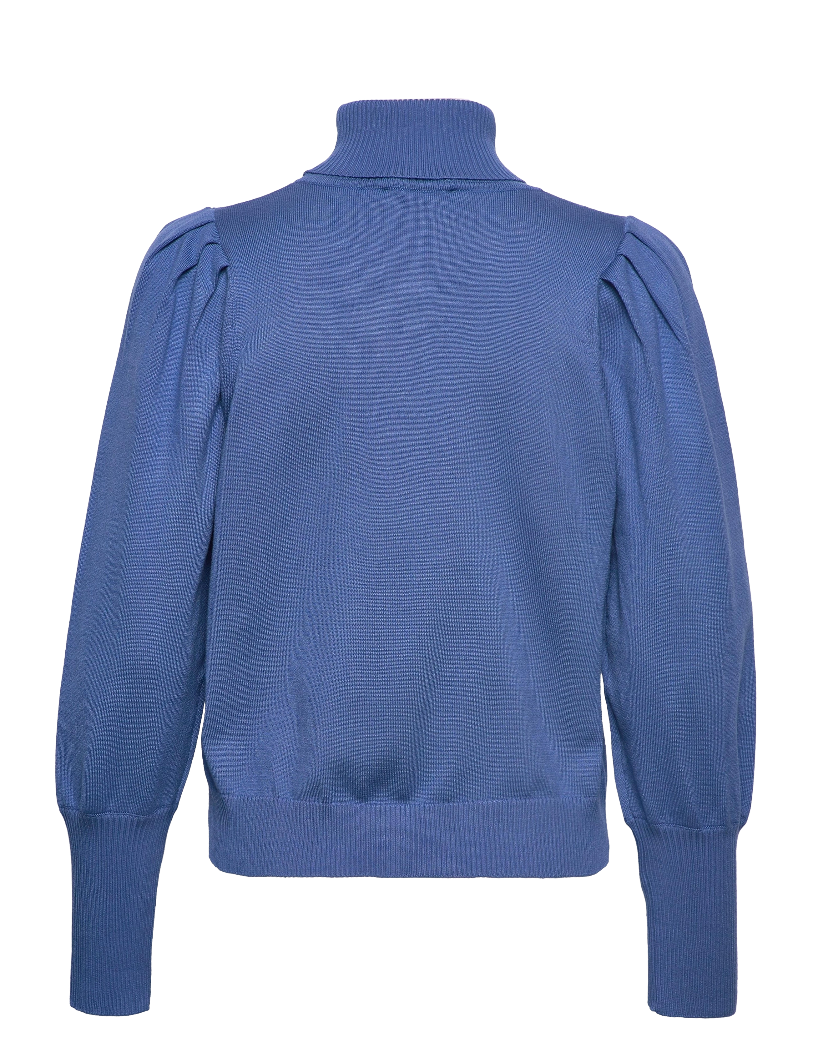 Soft Rebels - Leana Roll Neck Knit - palace blue - 1