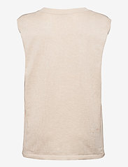 Soft Rebels - SRMarla V-neck Loose Fit Knit Vest - laagste prijzen - whitecap gray - 1