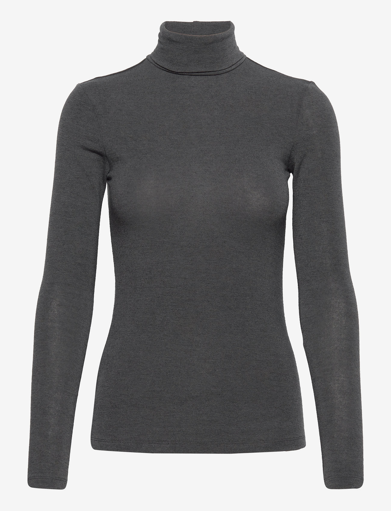 Soft Rebels - SRValentina LS Rollneck Top - 088 magnet - 0