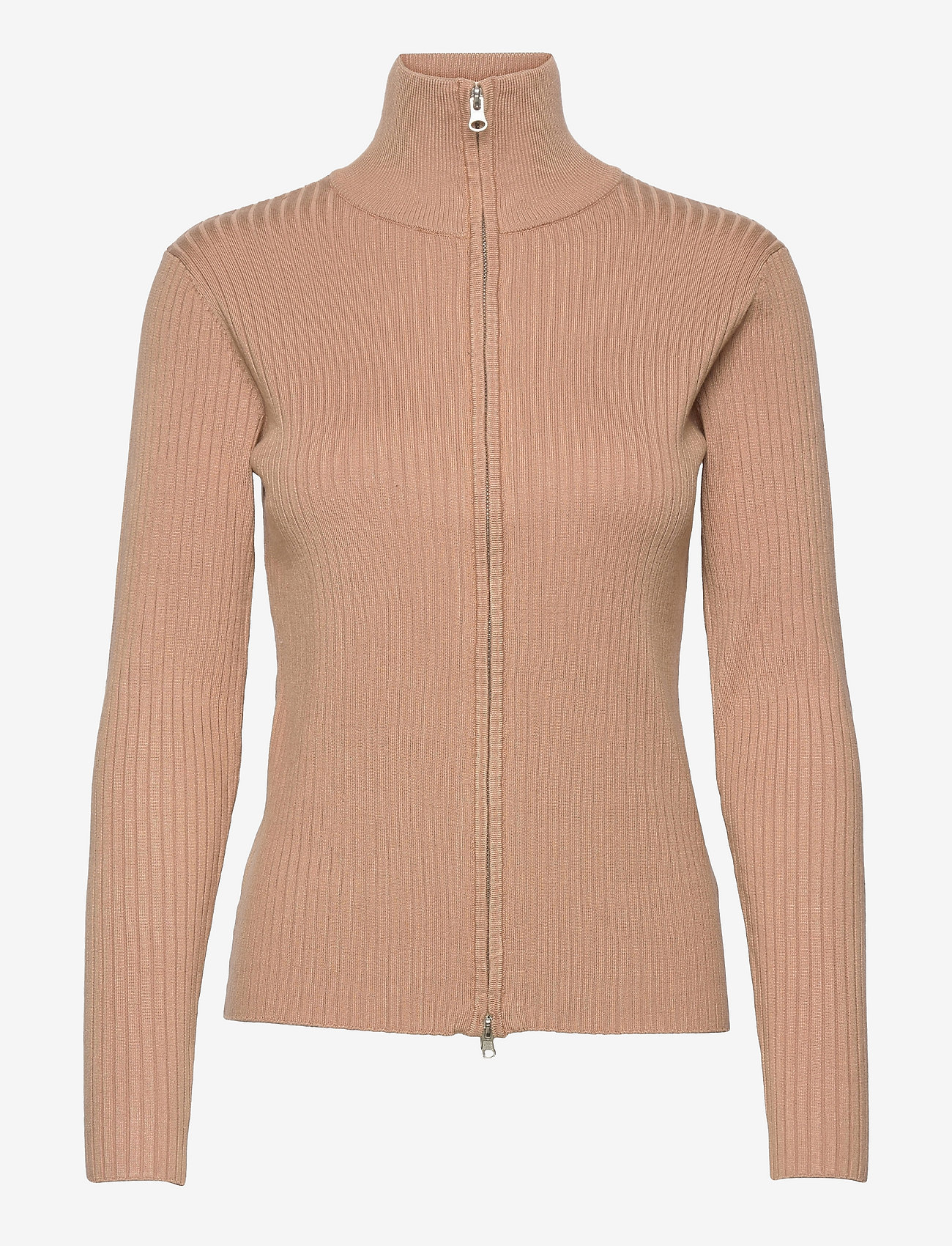 Soft Rebels - SRAron Zip Cardigan Knit - brush - 0