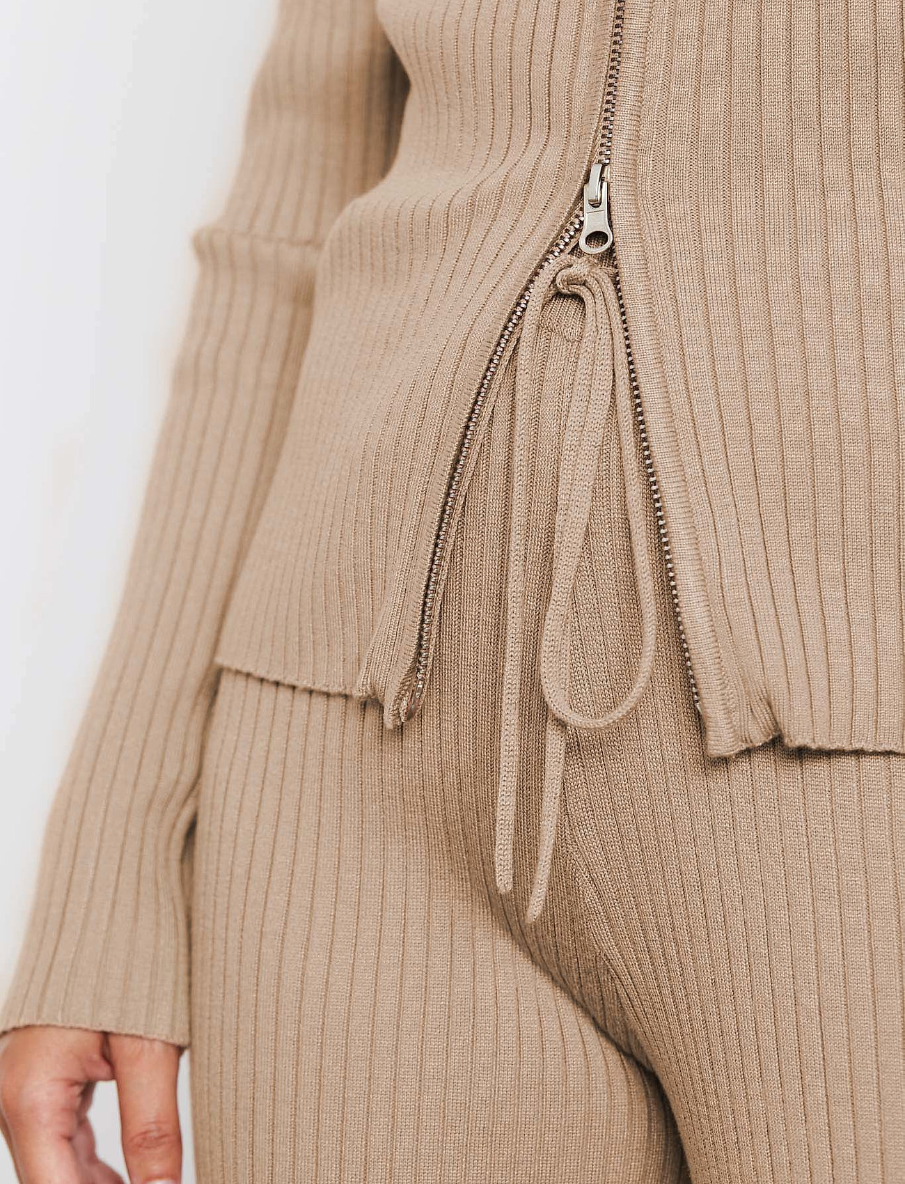 Soft Rebels - SRAron Zip Cardigan Knit - brush - 5