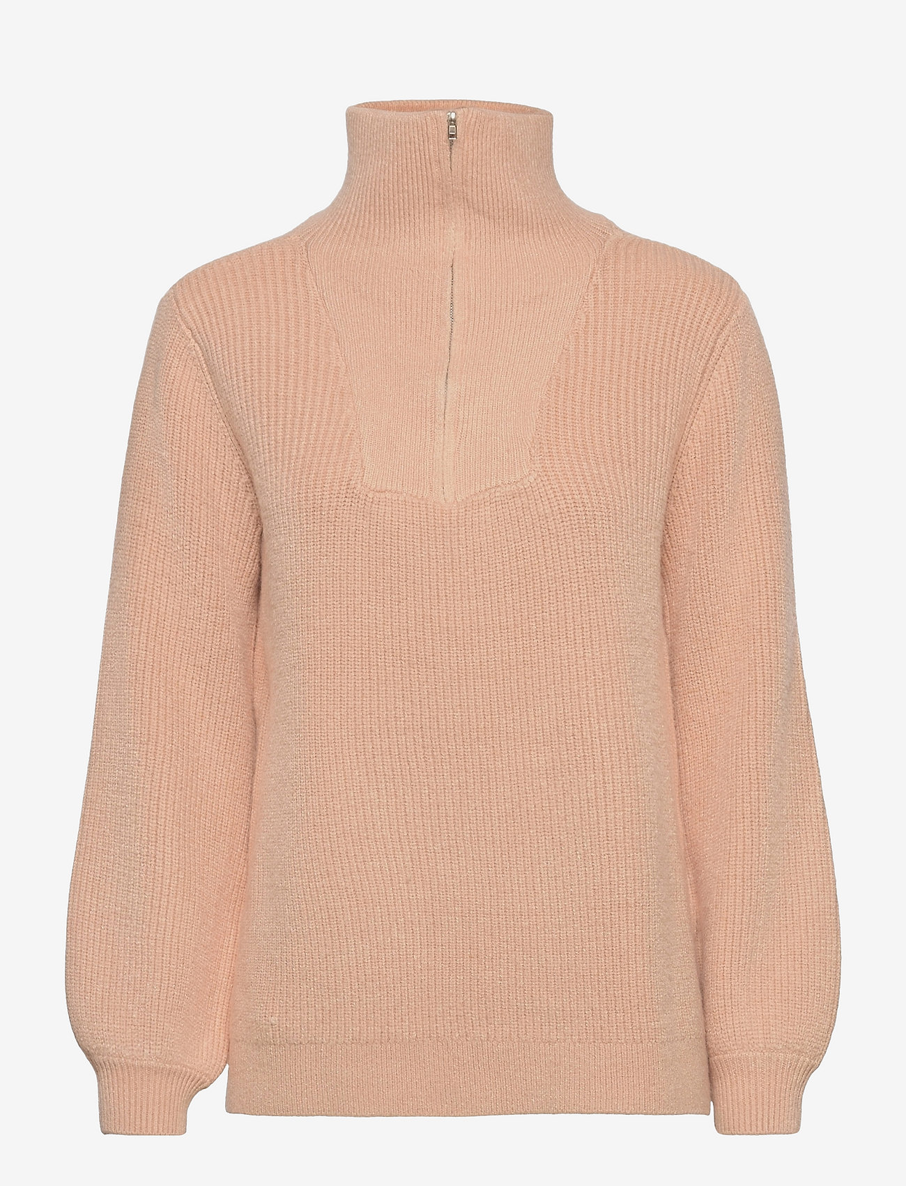 Soft Rebels - SRJenny Zip Knit - brush - 0